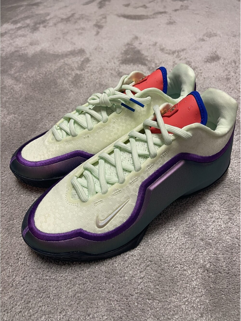 Nike LeBron 23 Green With Envy Men's Shoes Volt Tint Purple Size 10 NEW